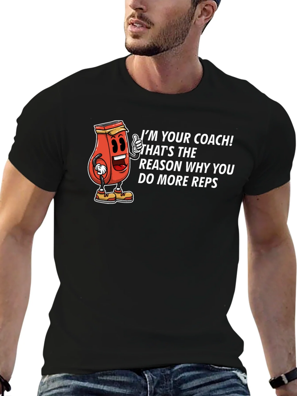 Coach Kool-Aid Man More Reps Black T-Shirt product image 6