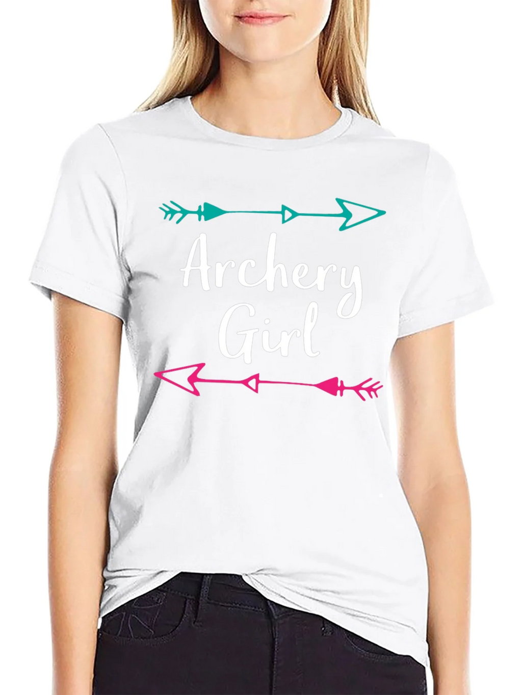 Archery Girl Arrow Graphic T-Shirt product image 8