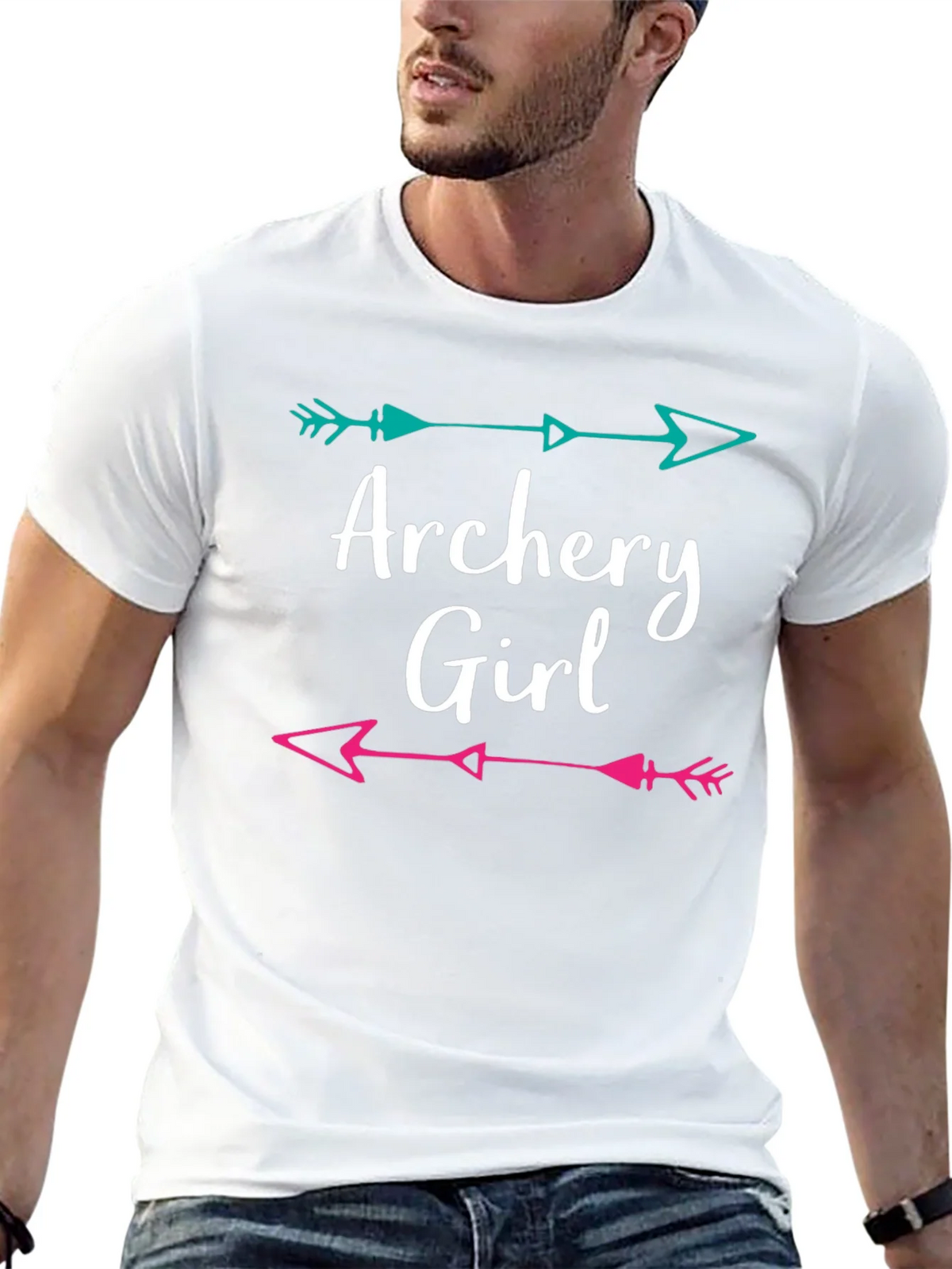 Archery Girl Arrow Graphic T-Shirt product image 12