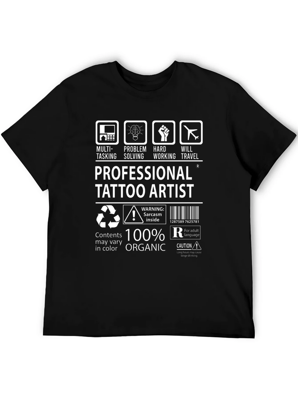 Professional Tattoo Artist T-Shirt product image 4