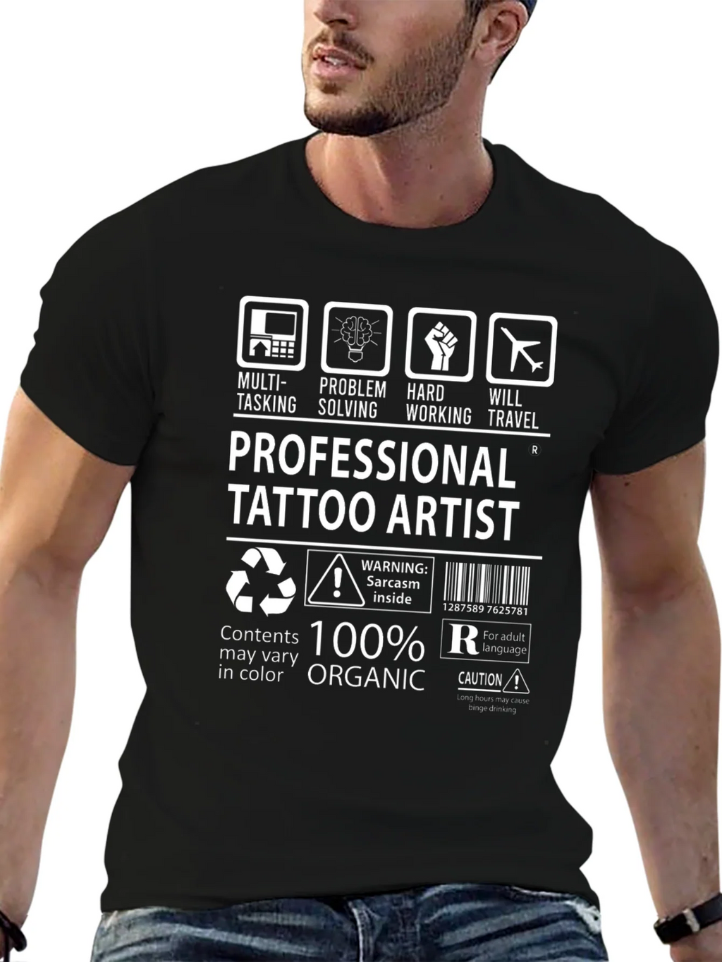 Professional Tattoo Artist T-Shirt product image 5