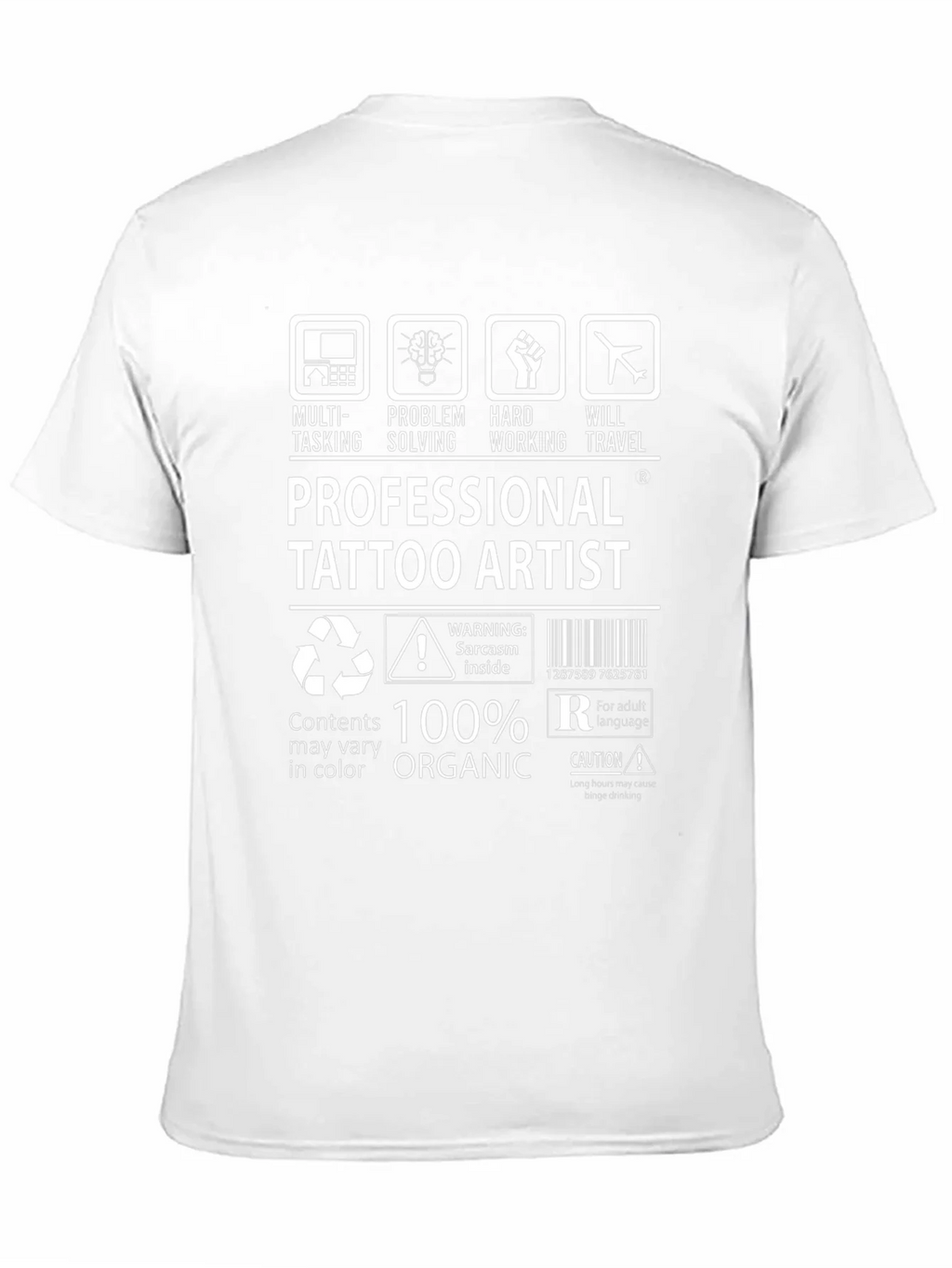 Professional Tattoo Artist T-Shirt product image 9