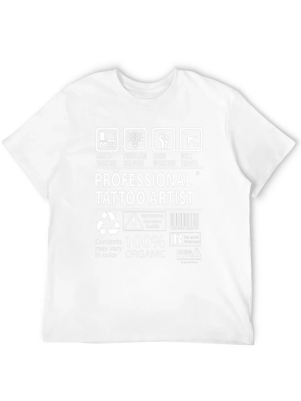 Professional Tattoo Artist T-Shirt product image 10