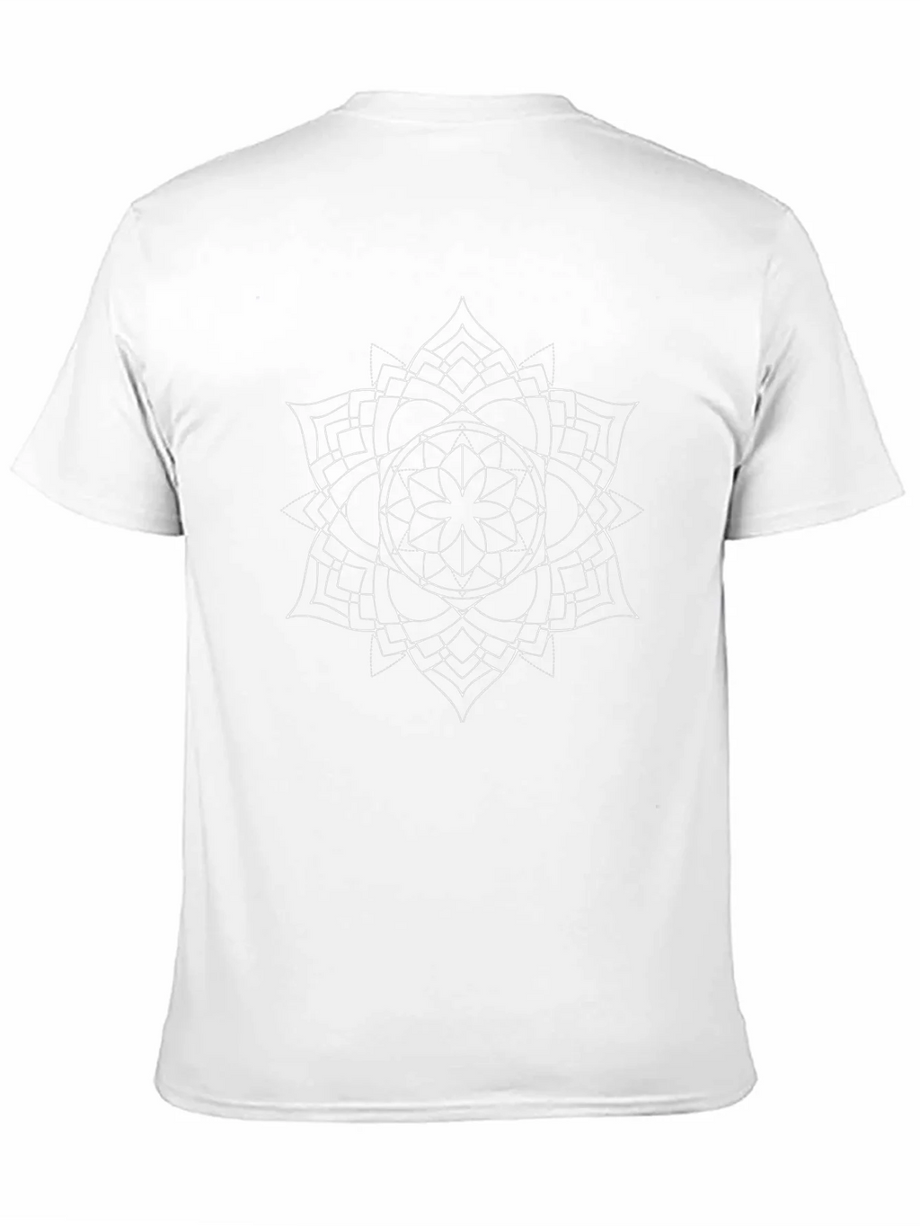Geometric Mandala Graphic Print Mens T-Shirt product image 9