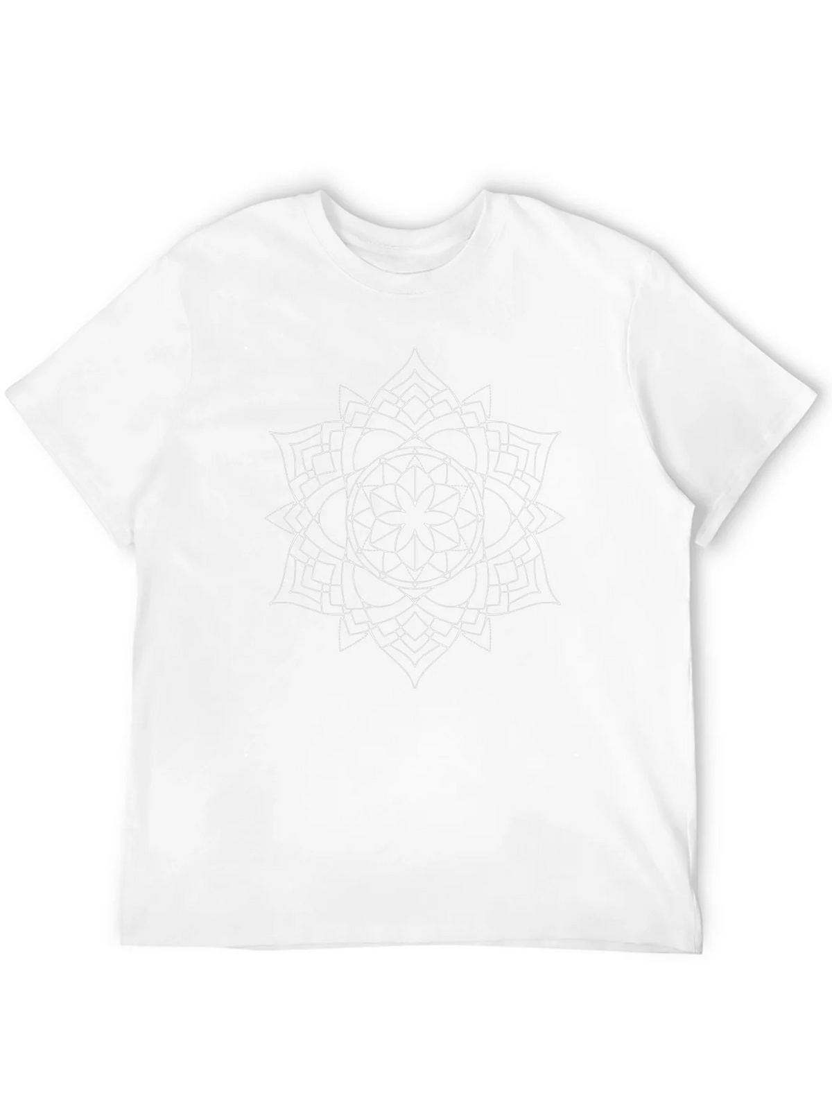Geometric Mandala Graphic Print Mens T-Shirt product image 10
