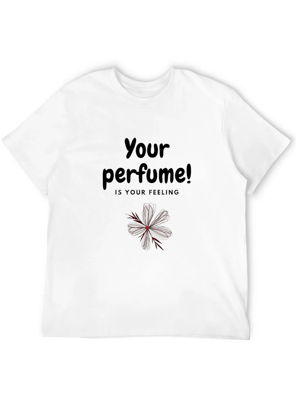 Your Perfume Feeling Black Graphic Tee product image 8