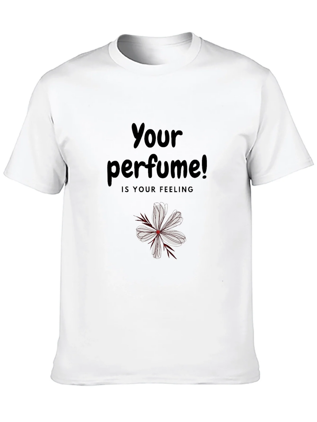 Your Perfume Feeling Black Graphic Tee product image 6