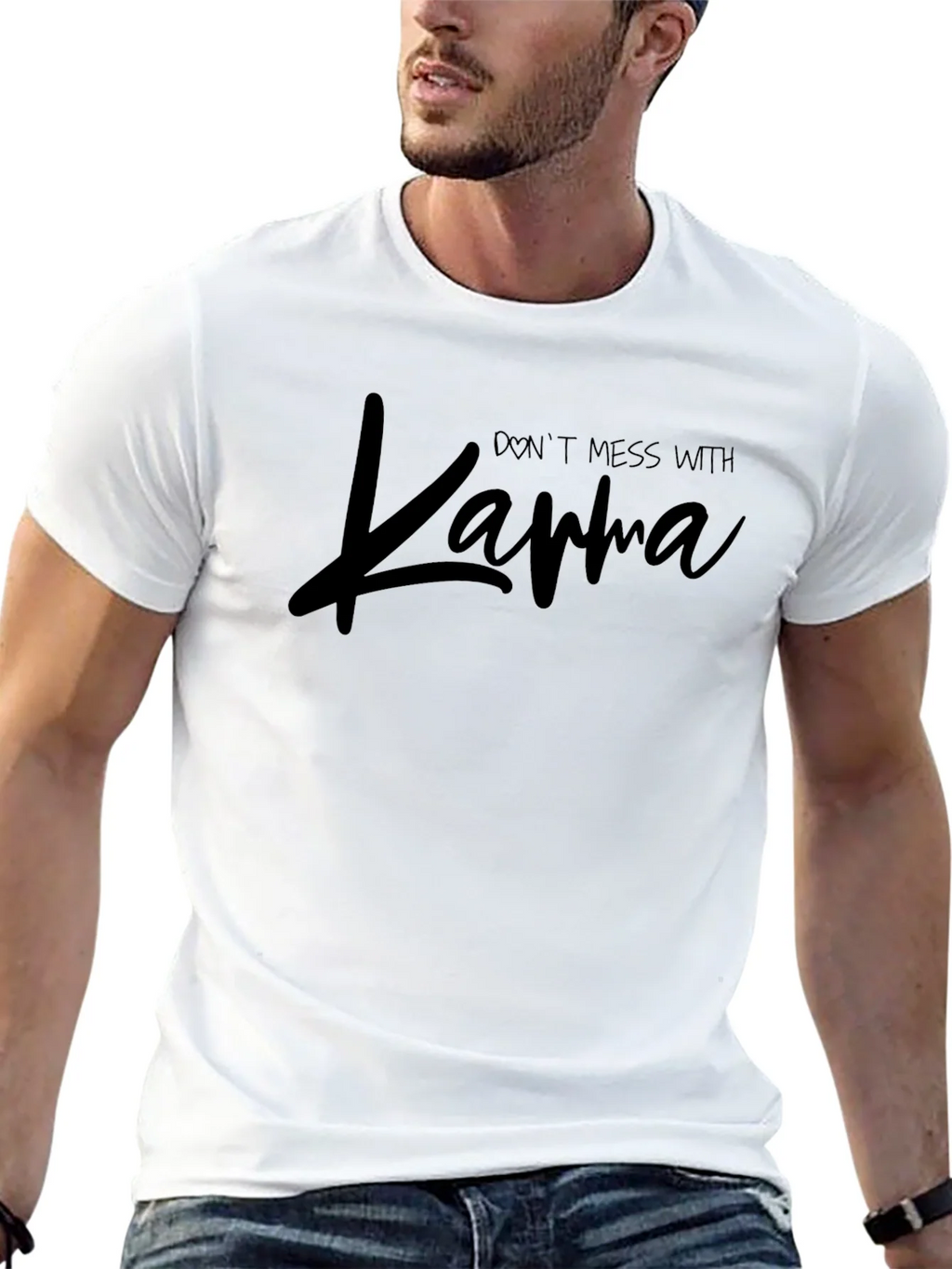 Dont Mess With Karma Graphic T-Shirt product image 12