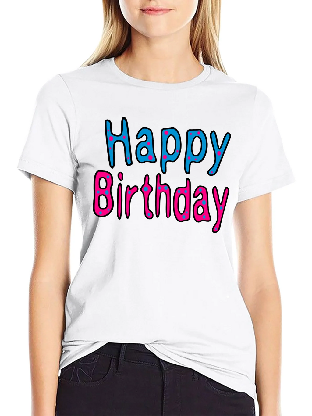 Happy Birthday Black T-Shirt product image 6