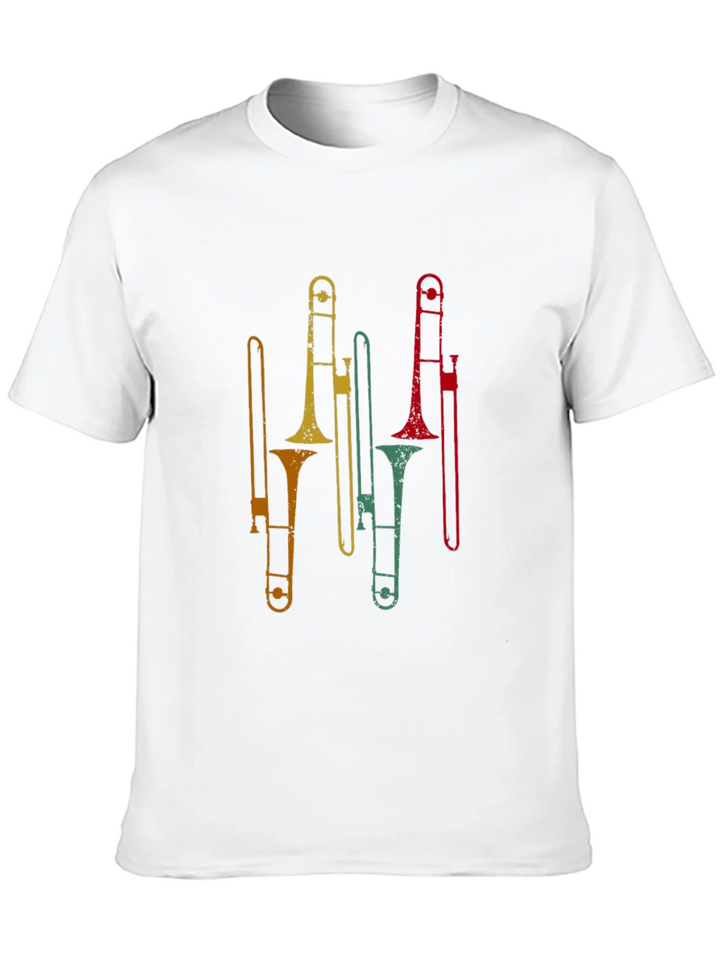 Retro Trombone Graphic Tee - Black product image 8