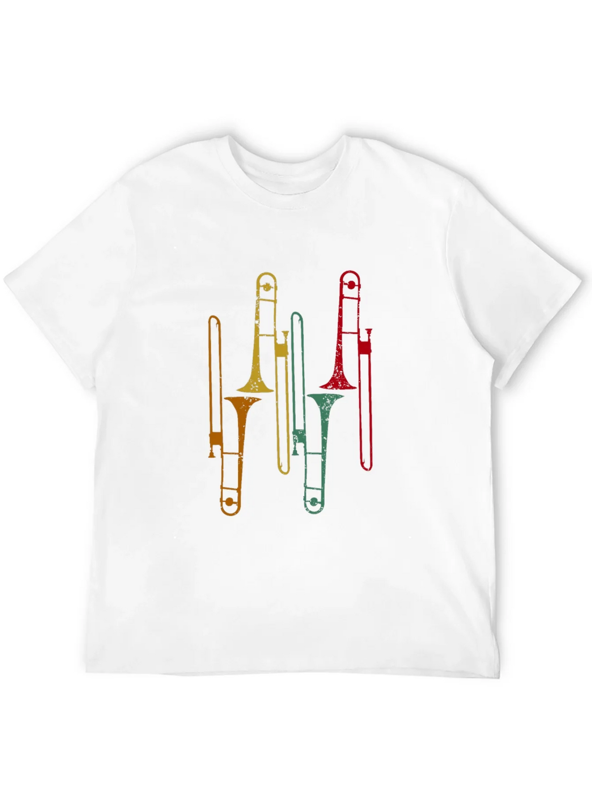 Retro Trombone Graphic Tee - Black product image 10