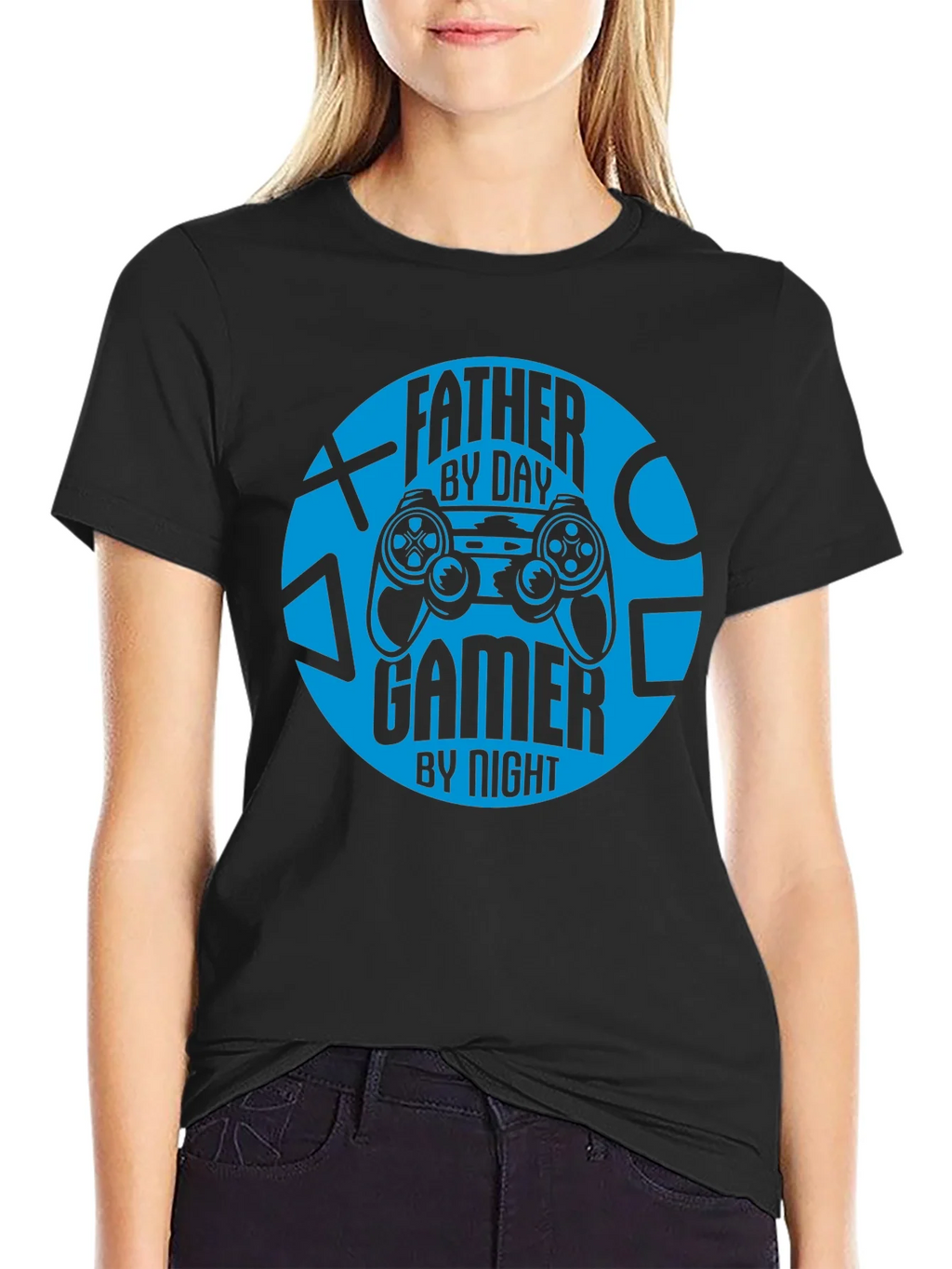 Father By Day Gamer By Night T-Shirt product image 2