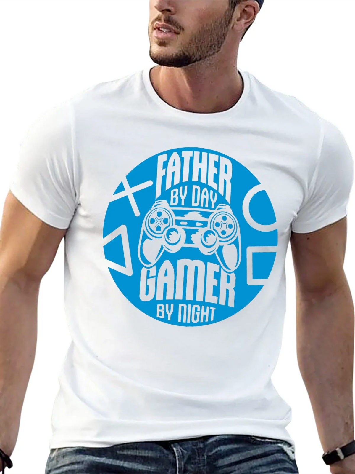 Father By Day Gamer By Night T-Shirt product image 11
