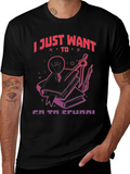 I Just Want To Go To School T-Shirt product image 1