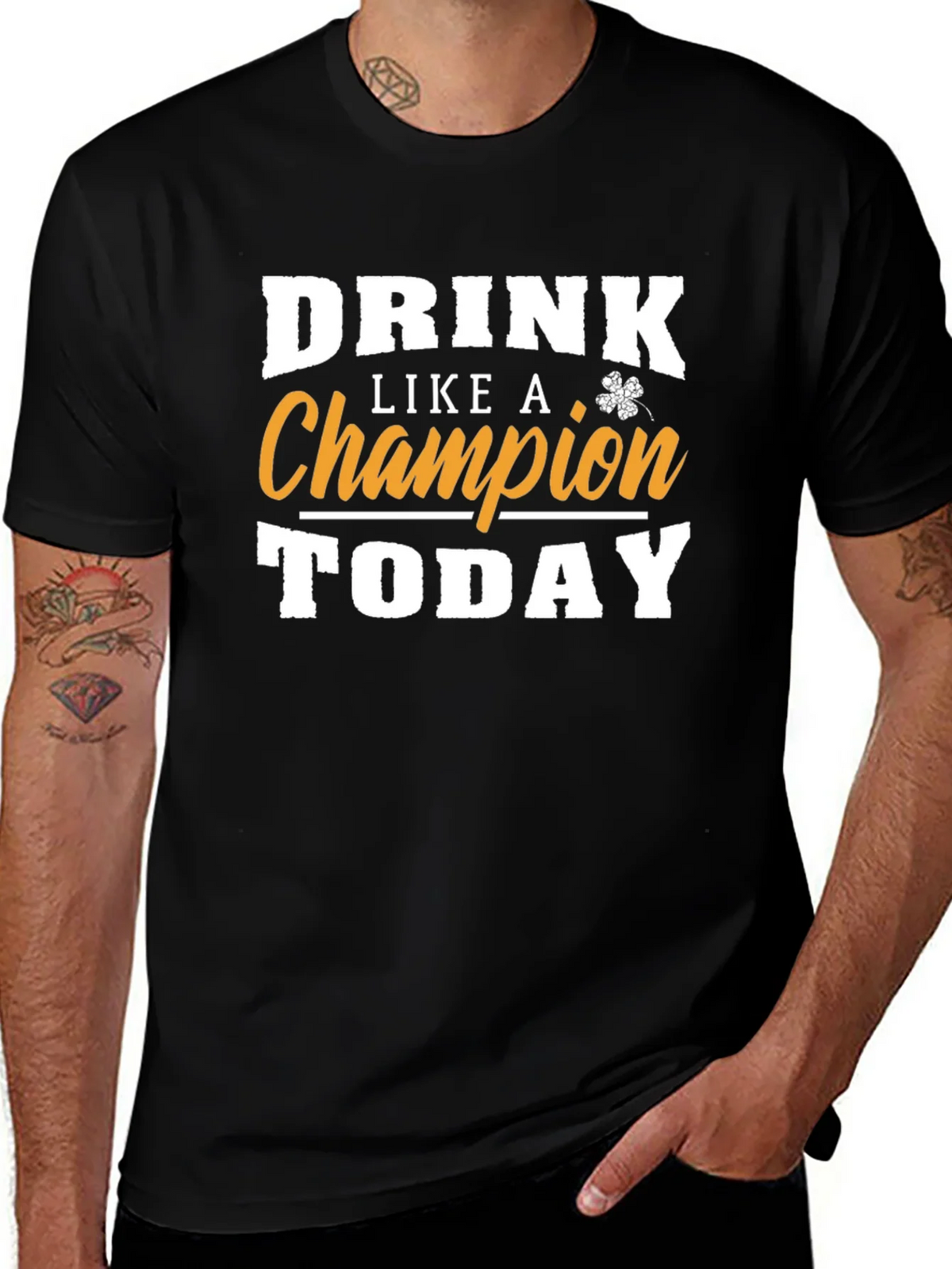 Drink Like A Champion St. Patricks Day T-Shirt product image 1