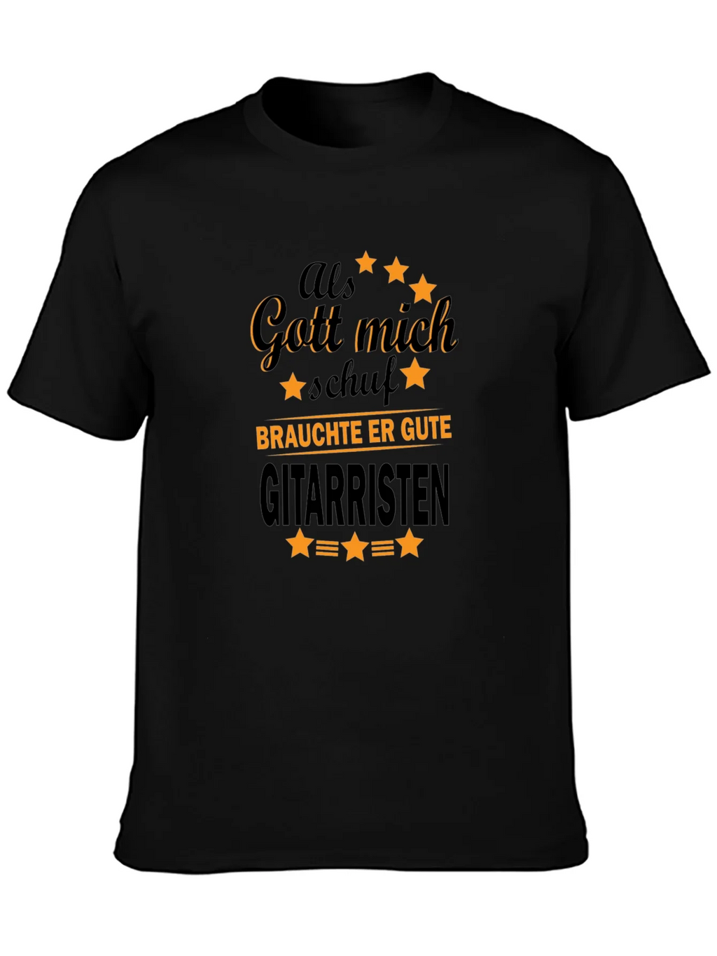 Als Gott Mich Schuf Guitarist T-Shirt product image 2