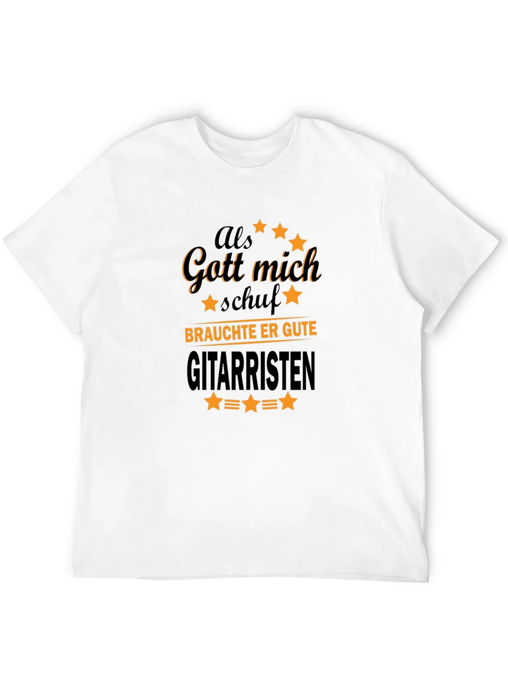 Als Gott Mich Schuf Guitarist T-Shirt product image 10