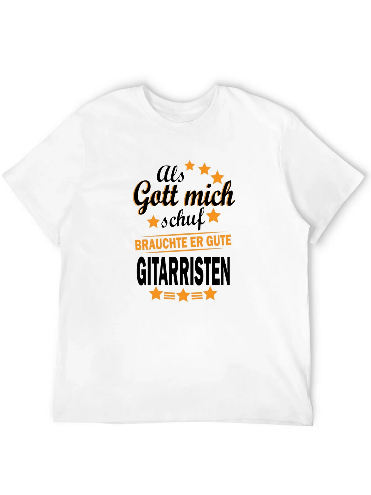 Als Gott Mich Schuf Guitarist T-Shirt product image 10