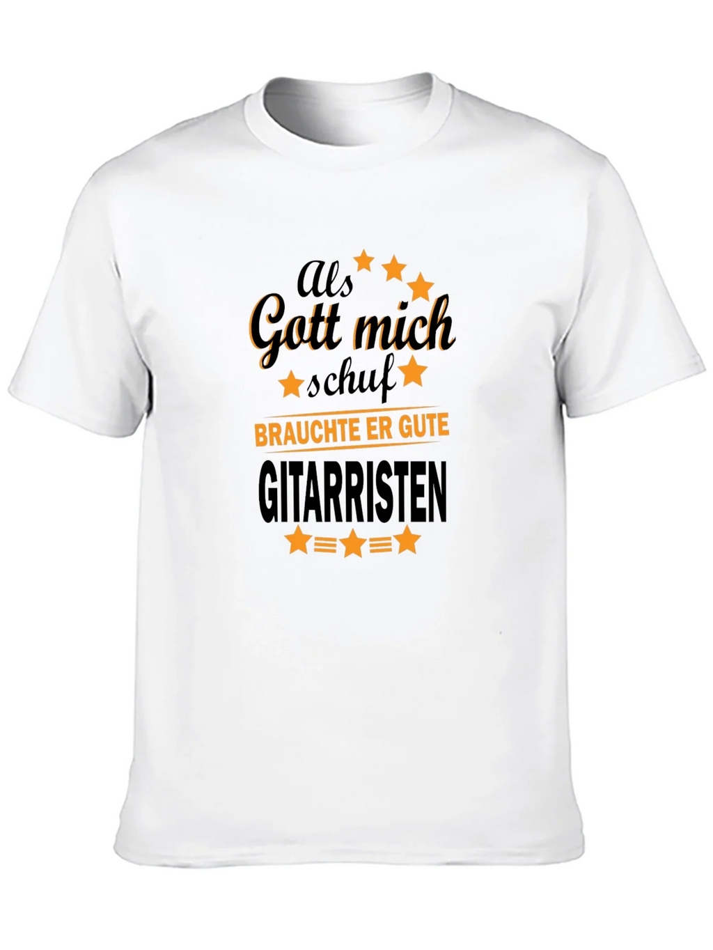 Als Gott Mich Schuf Guitarist T-Shirt product image 8