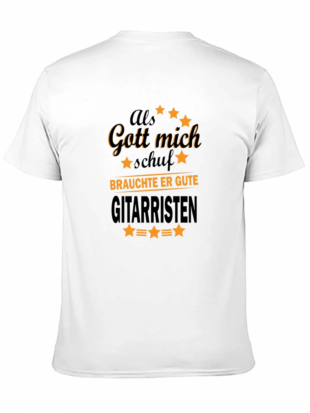 Als Gott Mich Schuf Guitarist T-Shirt product image 9