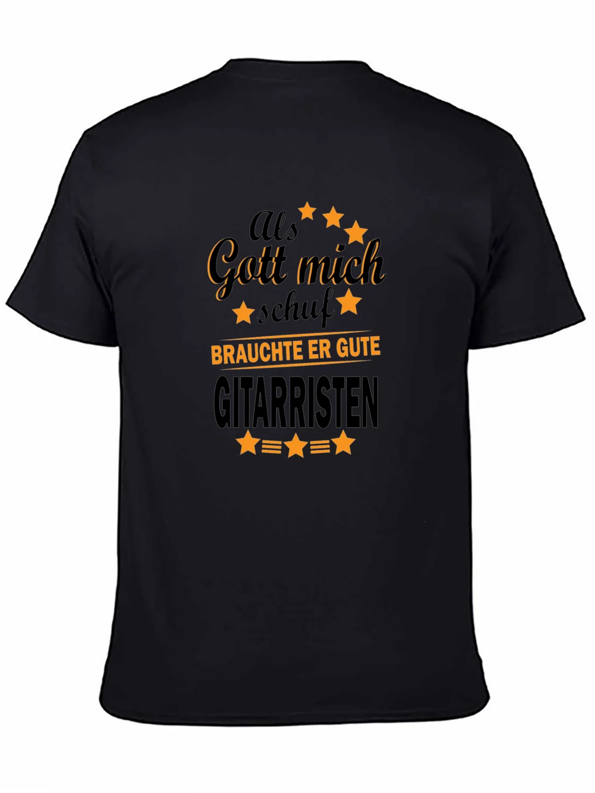 Als Gott Mich Schuf Guitarist T-Shirt product image 3