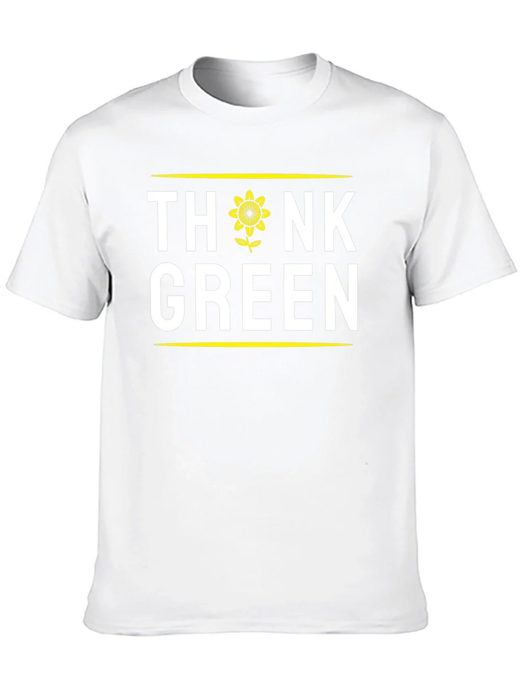 Think Green Sunflower Graphic T-Shirt product image 9