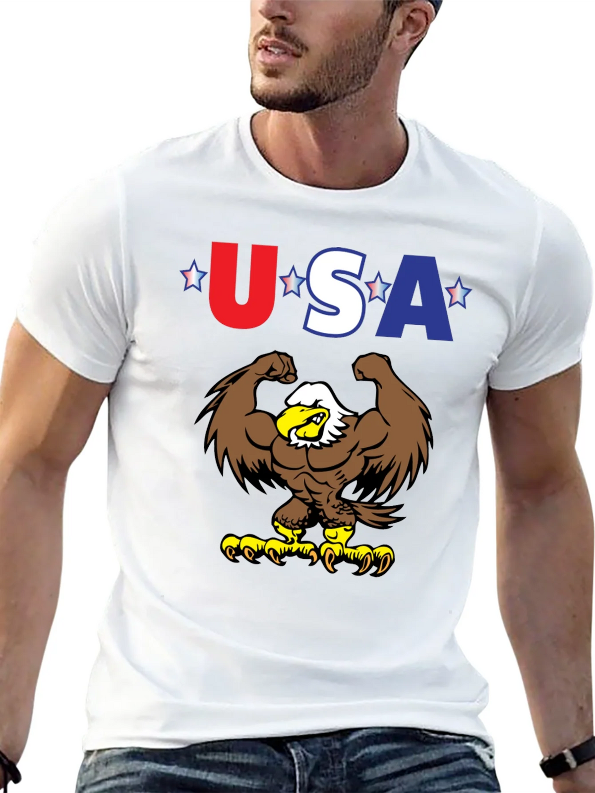 USA Eagle Muscle T-Shirt product image 10