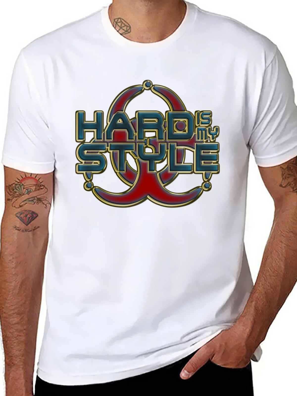 Hard is my Style T-Shirt Graphic Print Tee product image 7