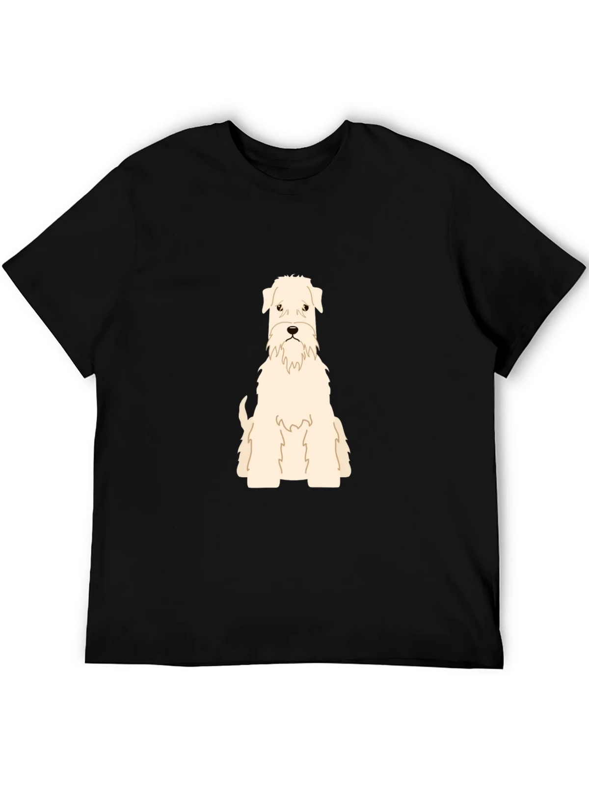 Dog Breed Graphic T-Shirt - Black Cotton Tee product image 4
