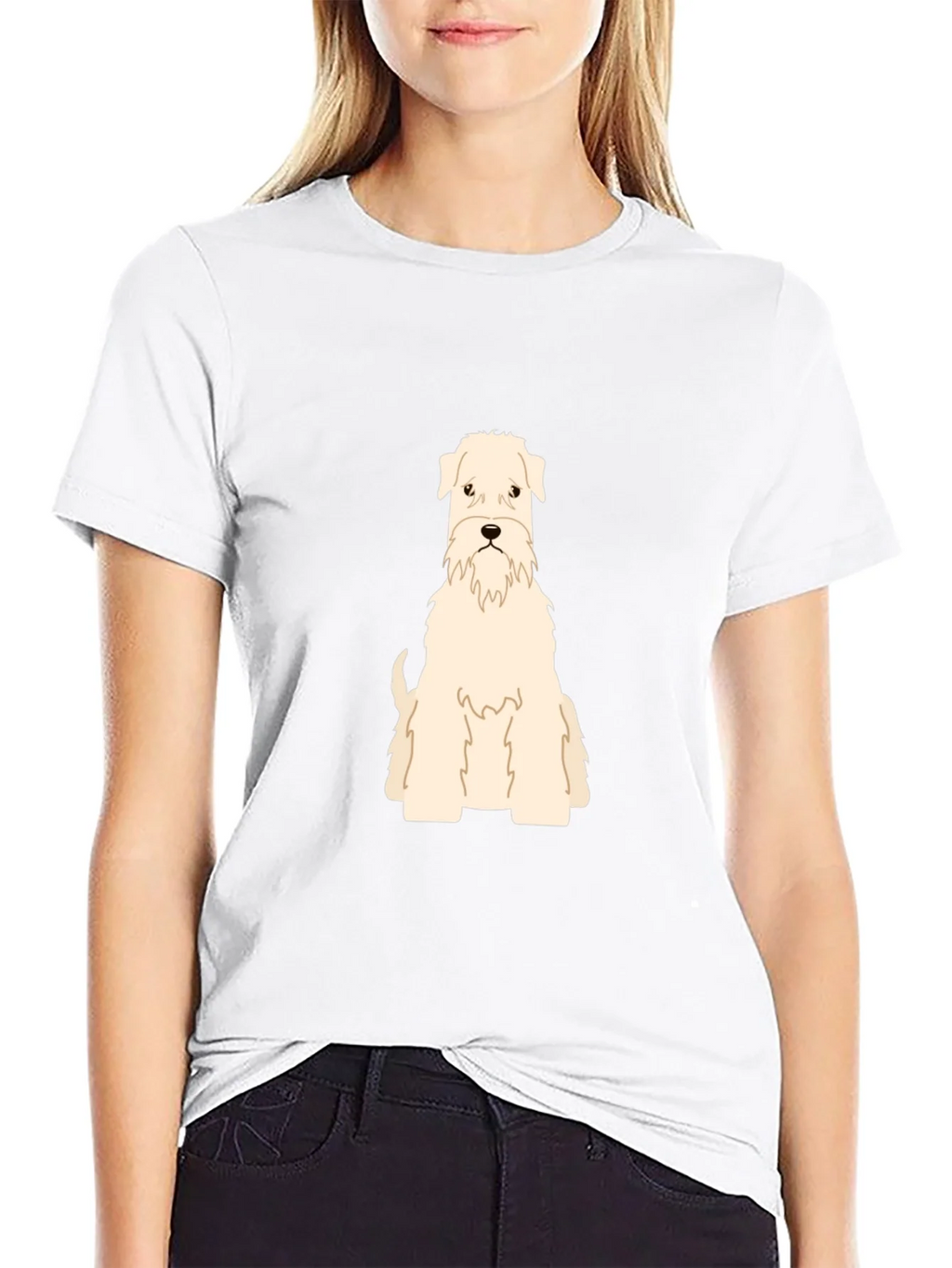Dog Breed Graphic T-Shirt - Black Cotton Tee product image 7