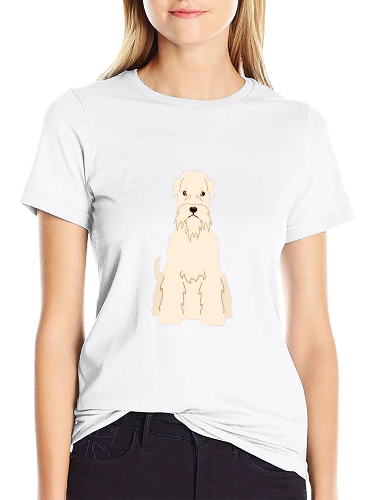 Dog Breed Graphic T-Shirt - Black Cotton Tee product image 7