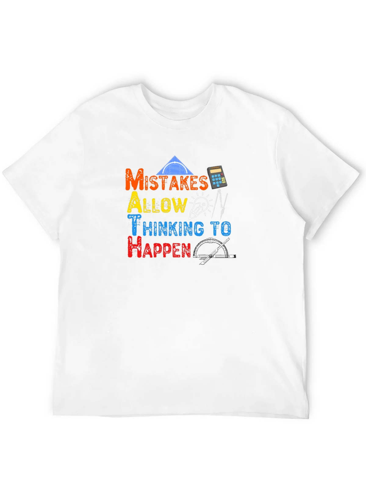Math Lover T-Shirt - Mistakes Allow Thinking! product image 11