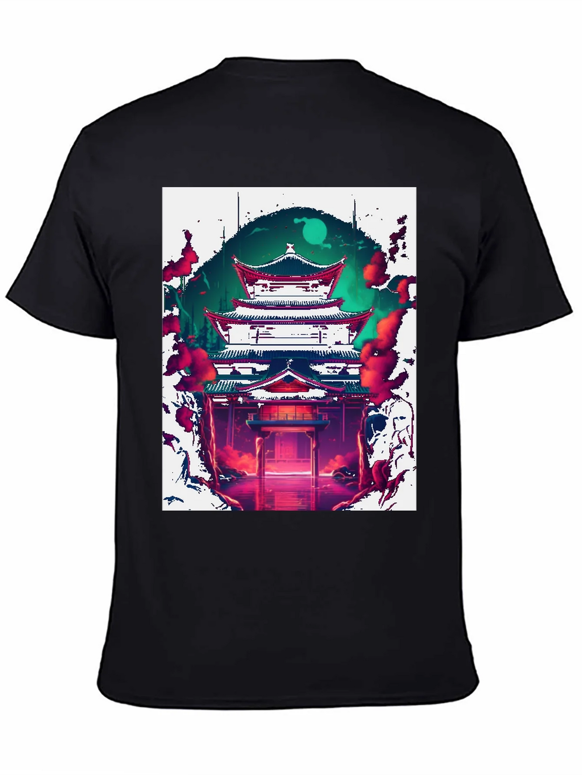 Japanese Temple Graphic Tee product image 4