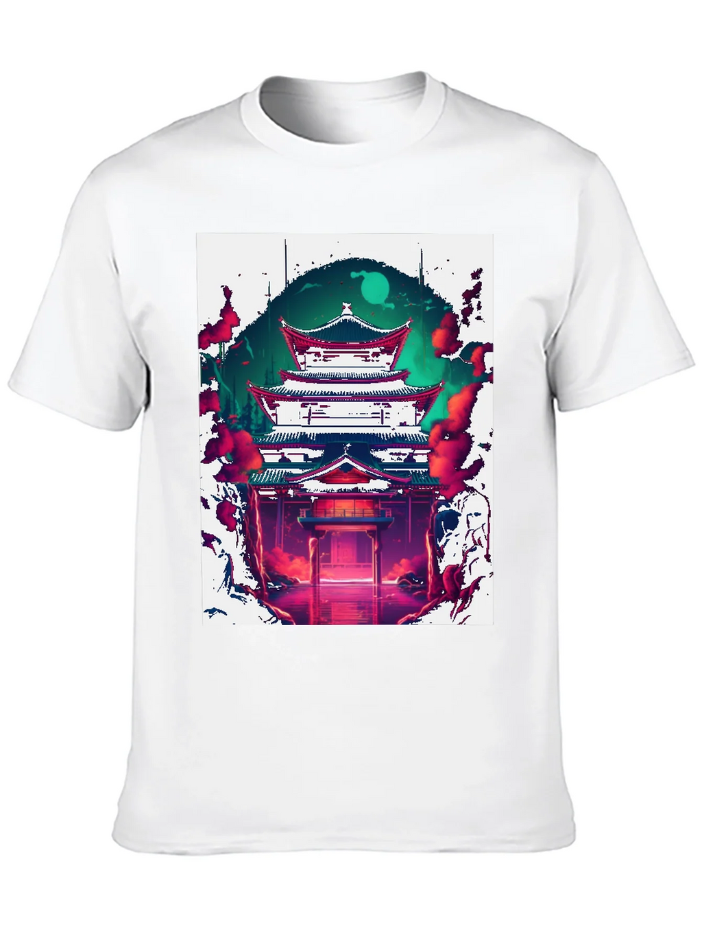 Japanese Temple Graphic Tee product image 9