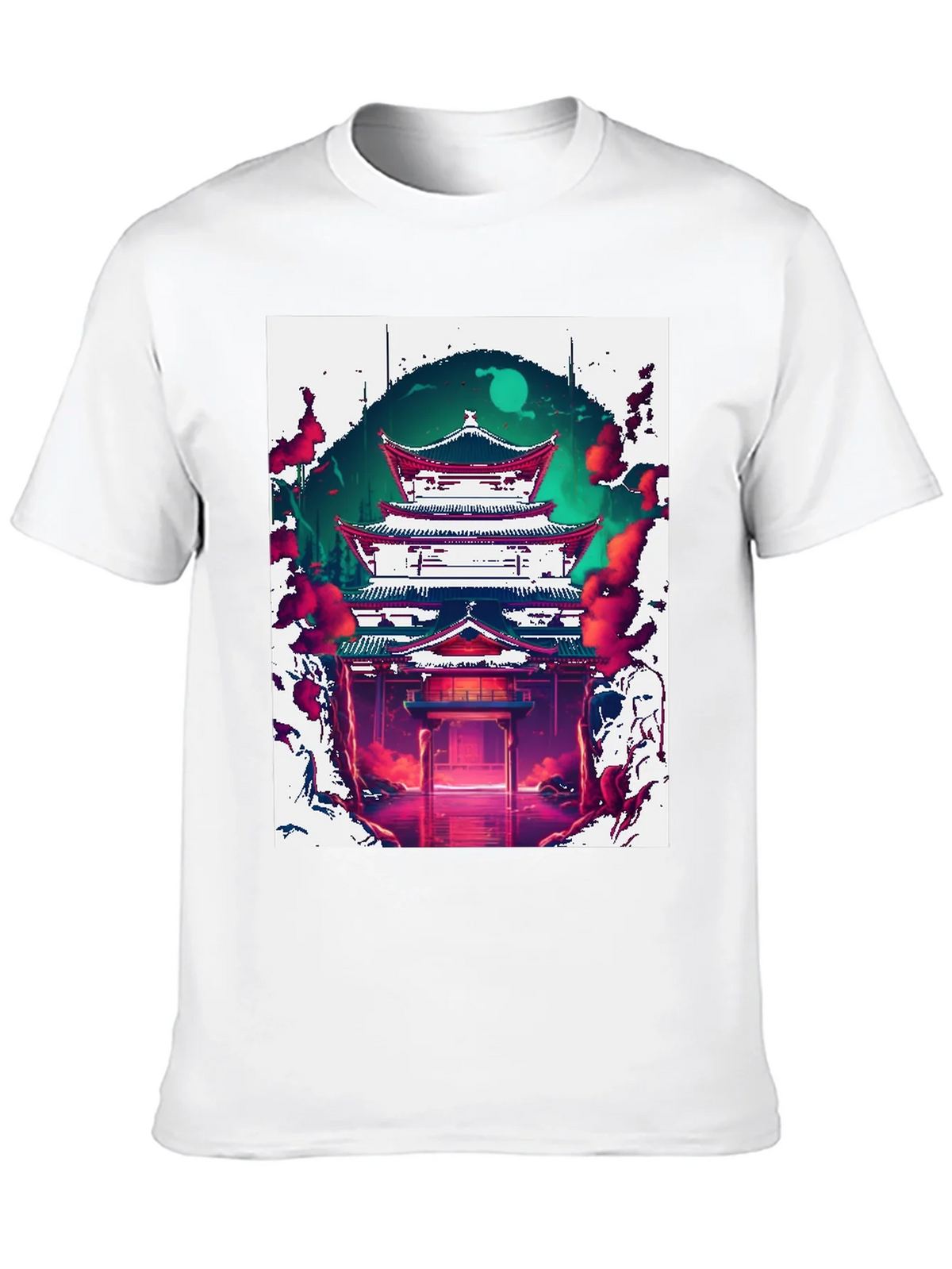 Japanese Temple Graphic Tee product image 9
