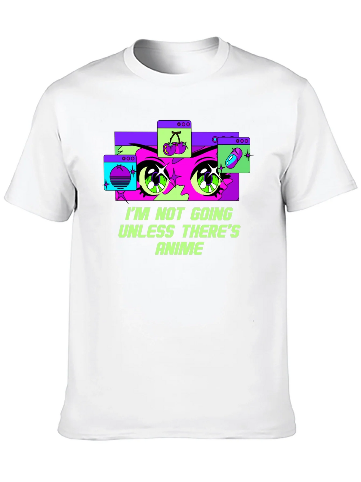 Anime Lover Graphic Tee - Im Not Going Unless Theres product image 7
