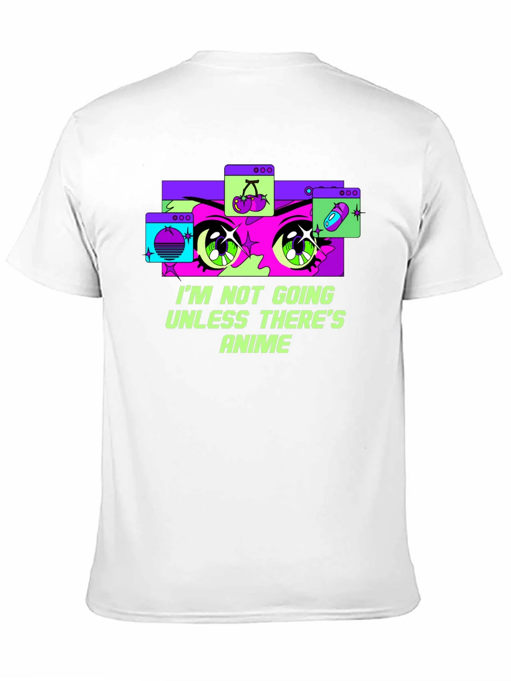 Anime Lover Graphic Tee - Im Not Going Unless Theres product image 8
