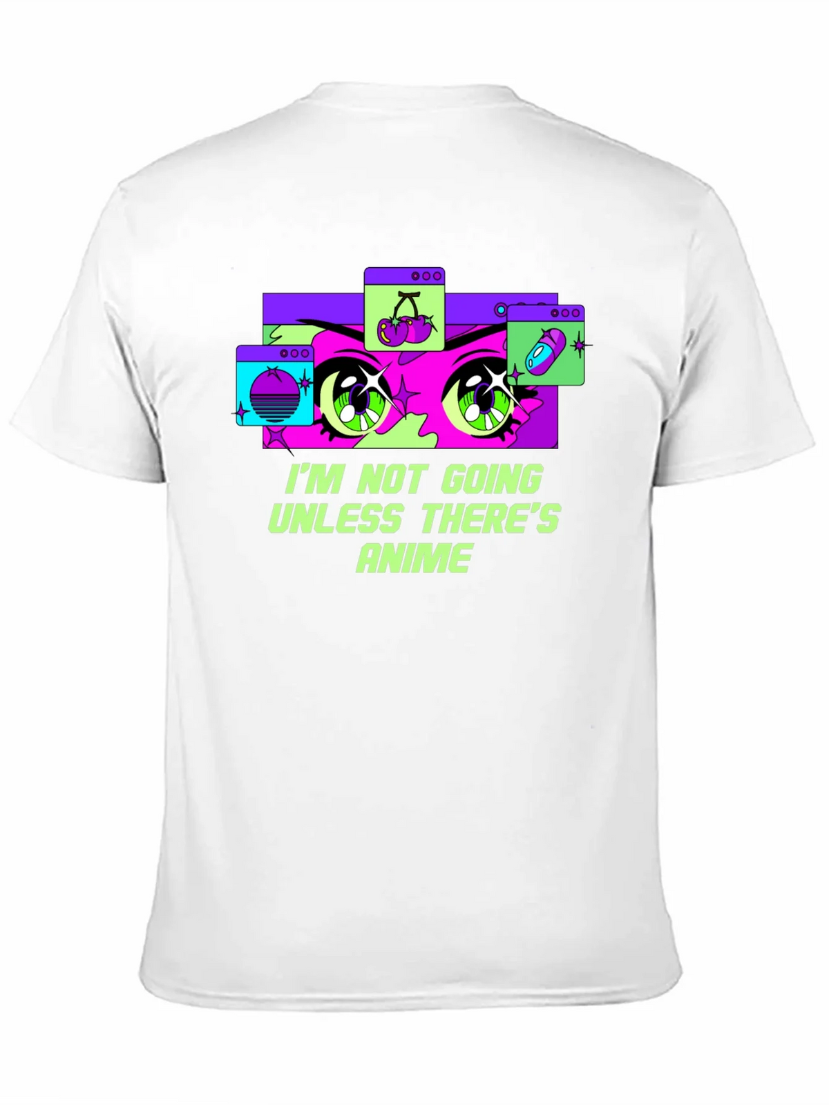 Anime Lover Graphic Tee - Im Not Going Unless Theres product image 8