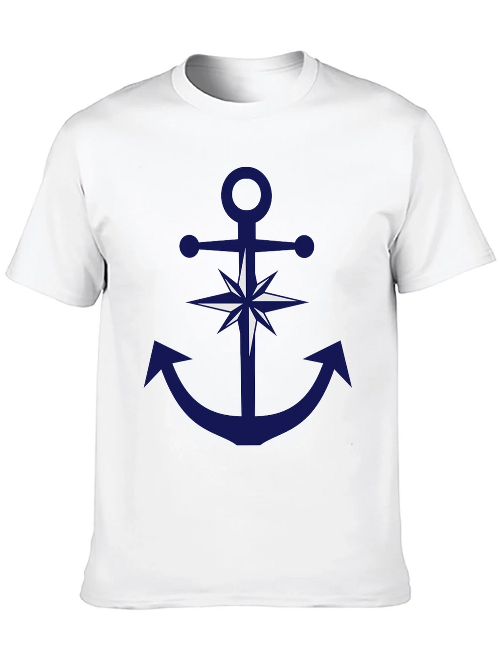 Nautical Anchor Compass Graphic T-Shirt product image 9