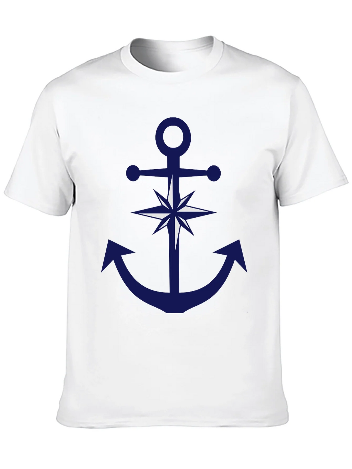 Nautical Anchor Compass Graphic T-Shirt product image 9