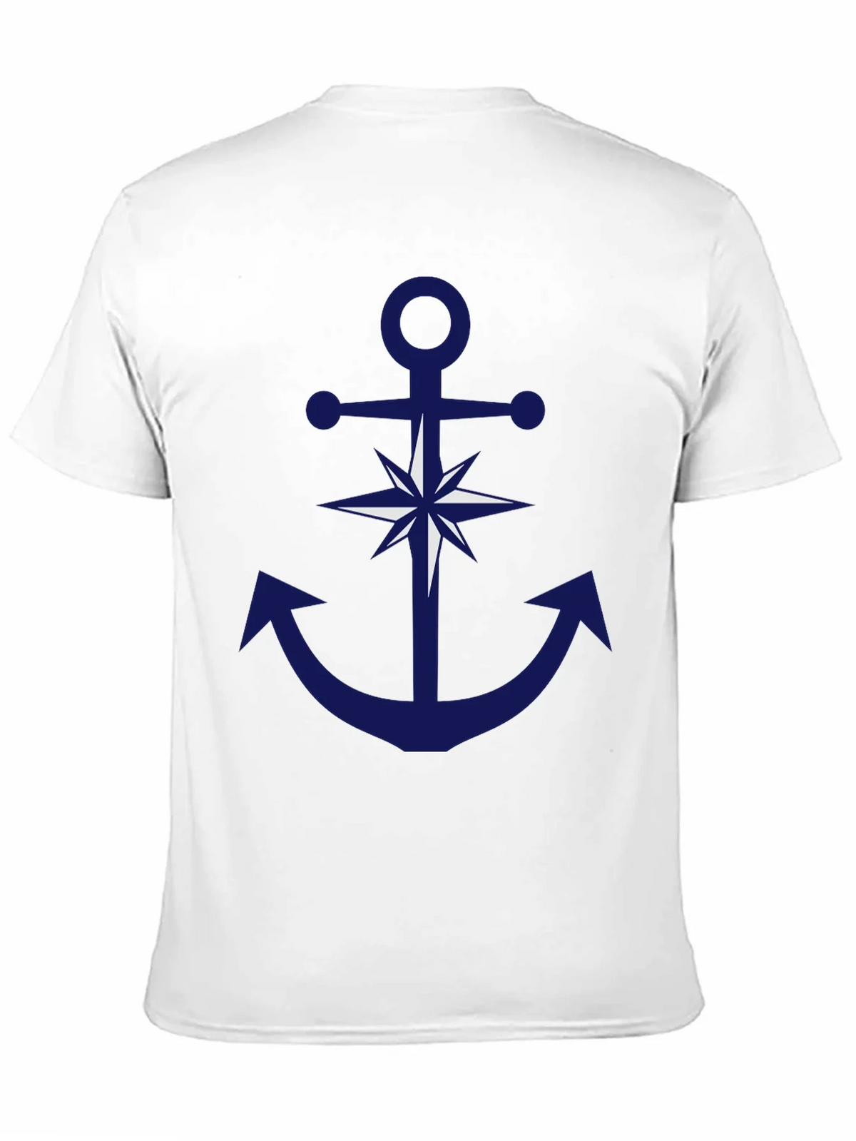 Nautical Anchor Compass Graphic T-Shirt product image 10