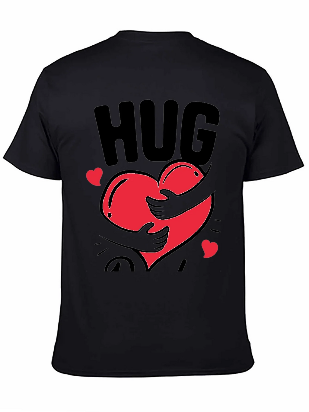 Hug Heart Graphic Tee - Trendy Comfort product image 4
