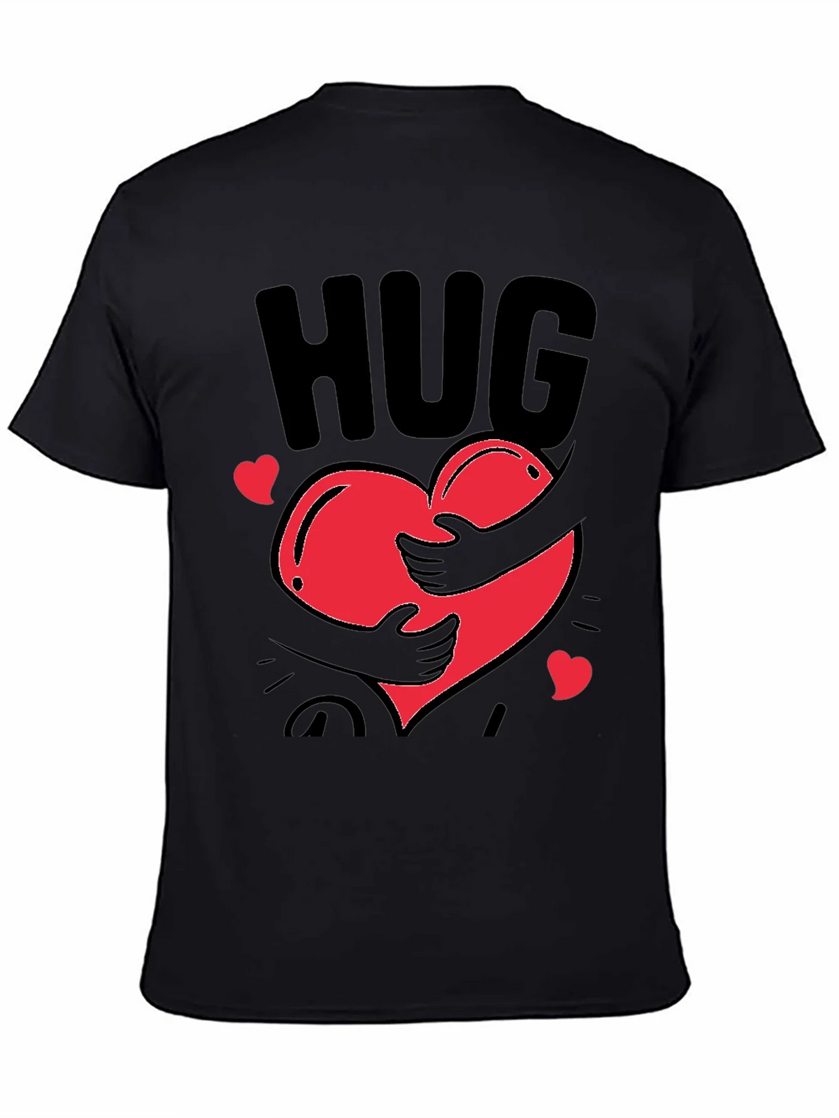 Hug Heart Graphic Tee - Trendy Comfort product image 4