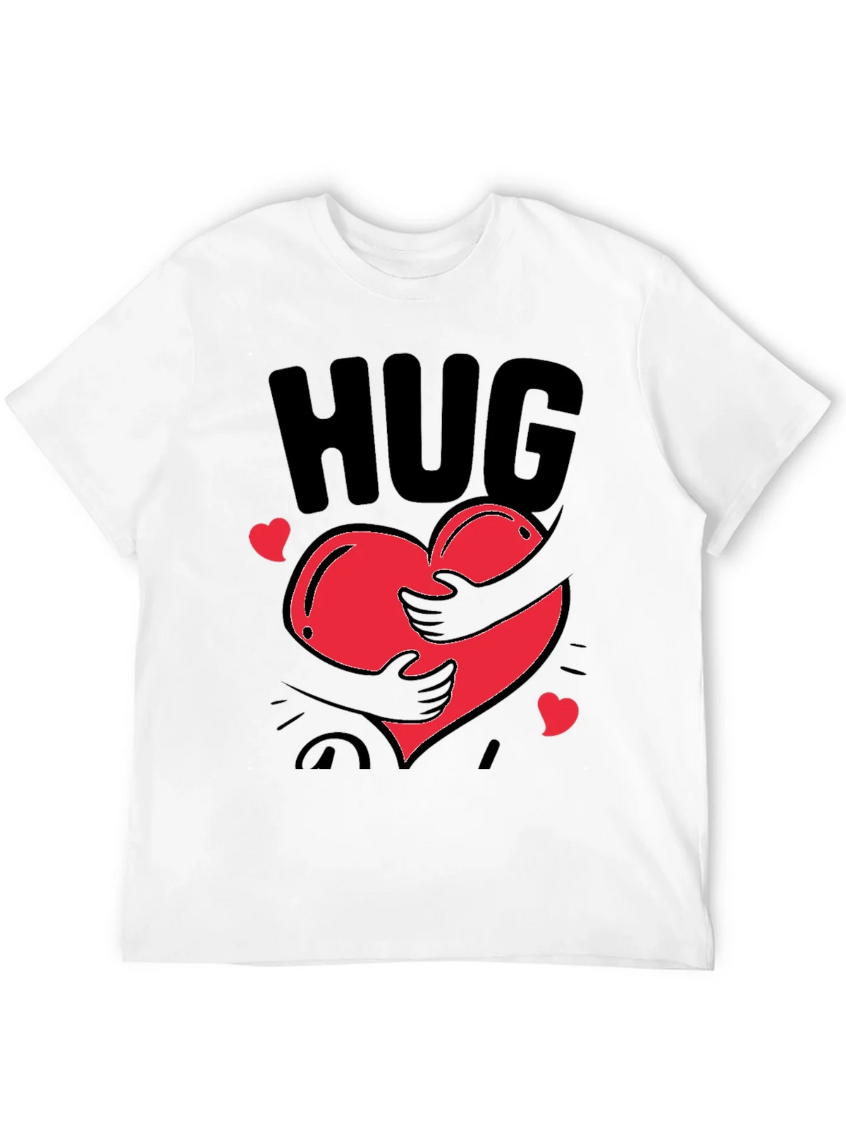 Hug Heart Graphic Tee - Trendy Comfort product image 11