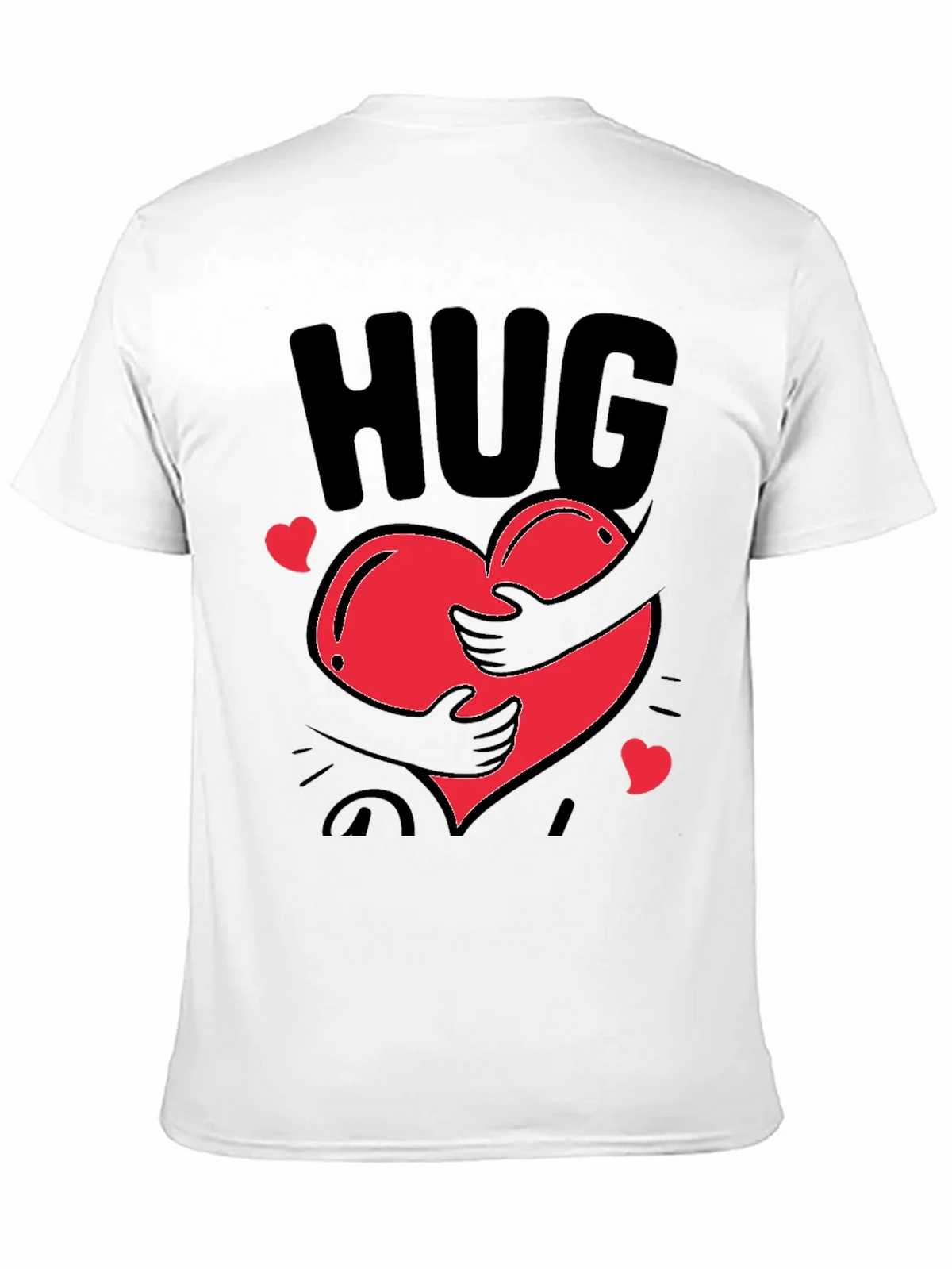 Hug Heart Graphic Tee - Trendy Comfort product image 10