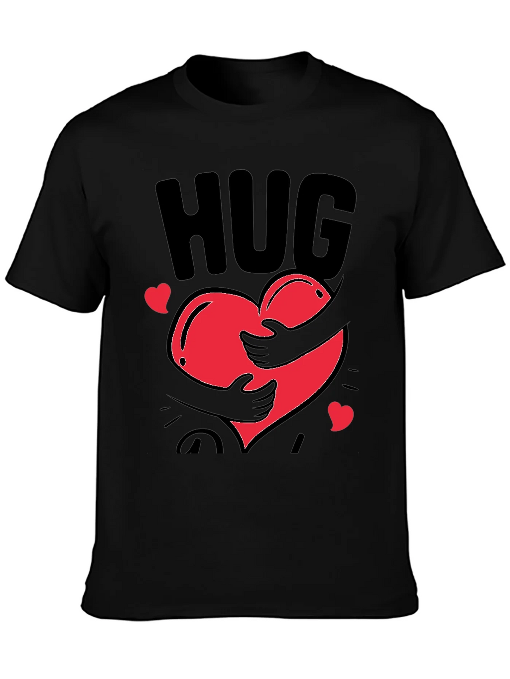 Hug Heart Graphic Tee - Trendy Comfort product image 3