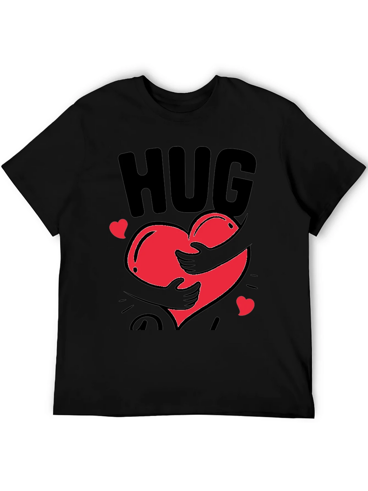 Hug Heart Graphic Tee - Trendy Comfort product image 5