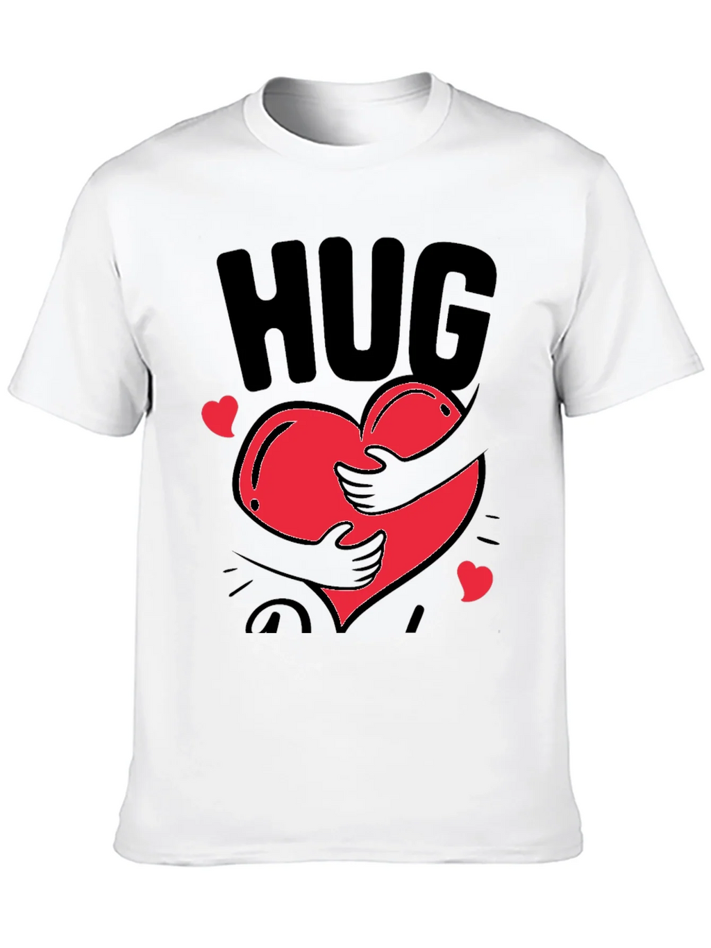 Hug Heart Graphic Tee - Trendy Comfort product image 9