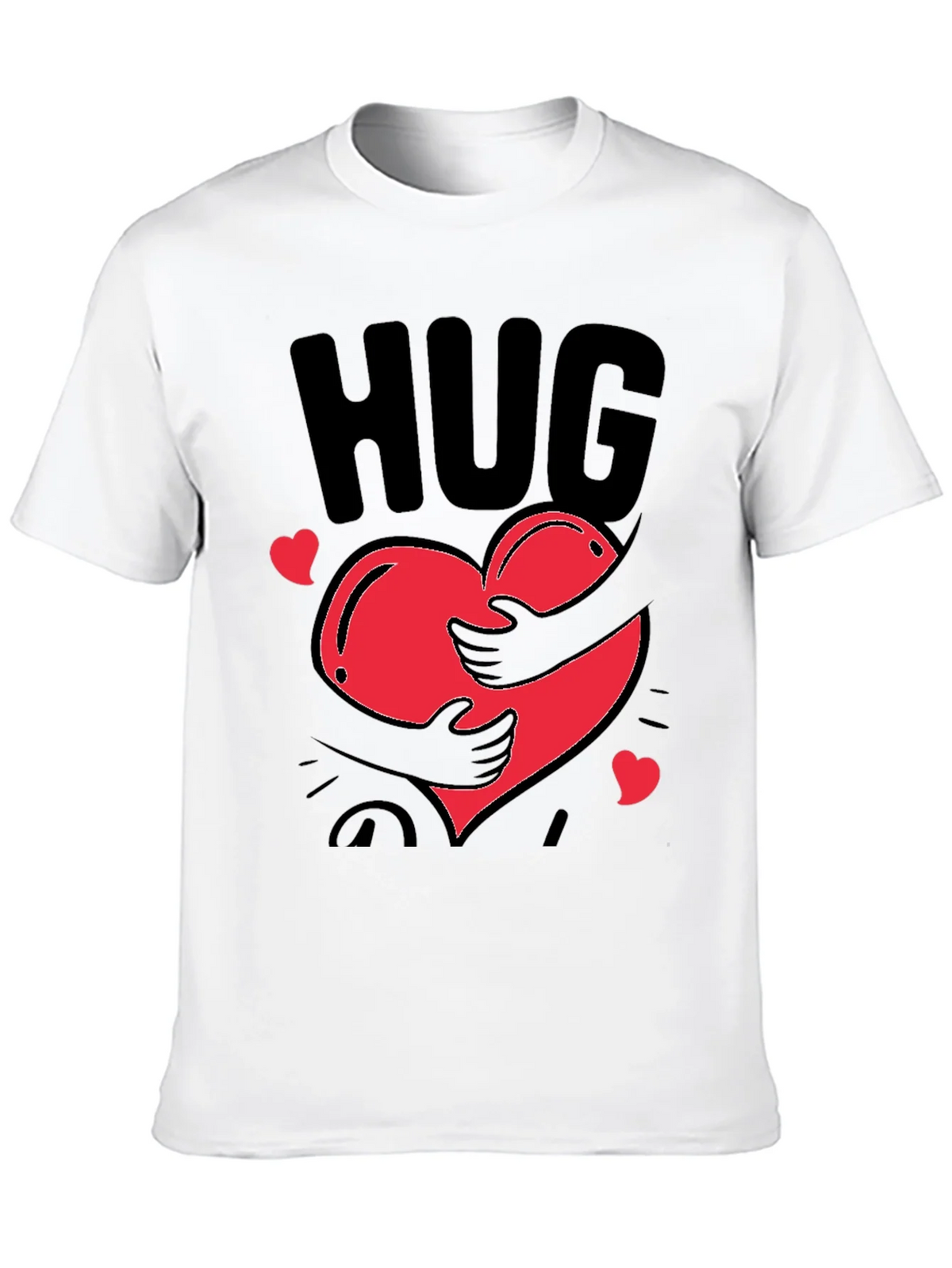 Hug Heart Graphic Tee - Trendy Comfort product image 9
