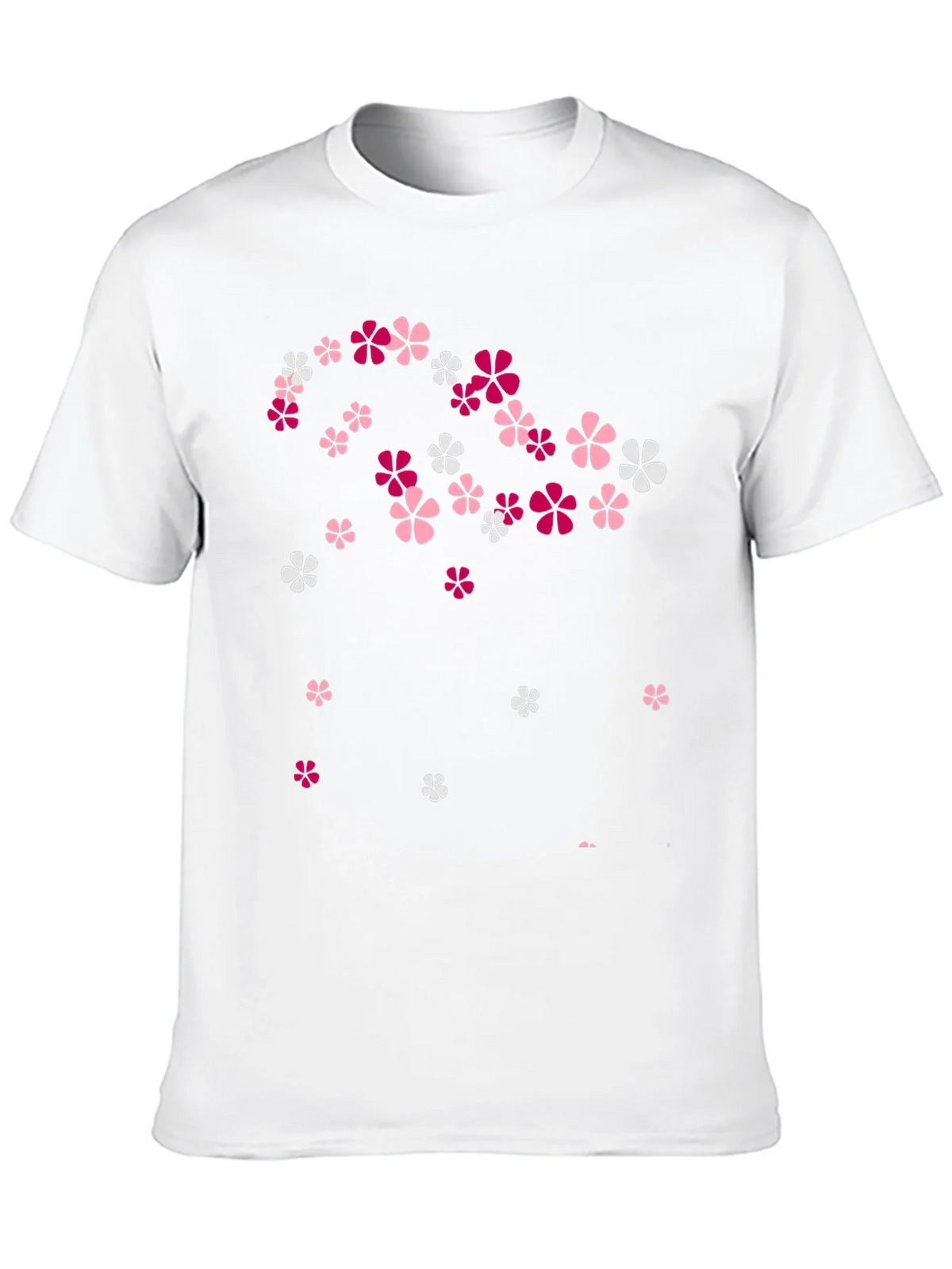 Floral Print Black T-Shirt - Stylish Casual Wear product image 9